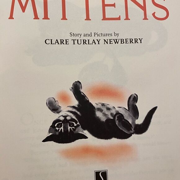 NEW Clare Turlay Newberry “mittens” - Picture 2 of 5